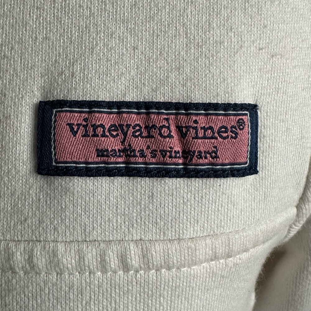 VINEYARD VINES 🐳 Ladies White with Plaid Yoke All Cotton Shep Shirt - Sz XXS - Picture 5 of 16